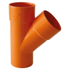 DERIVAZIONE 45° ROSSA DIAM. 63 a marchio IIP