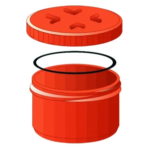 TAPPO A VITE FOGNATURA SN4 DIAM. 110