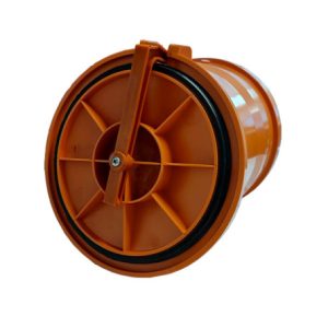 dismesso VALVOLA ANTIRIFLUSSO CLAPET DIAM. 125 fognatura