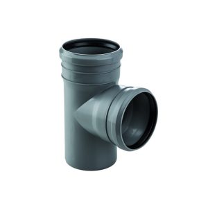 DERIVAZIONE PP HT 90° GRIGIA DIAM. 32/32