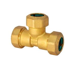 DERIVAZIONE TE F P/TUBO POLIETILENE DIAM. 20X20X20