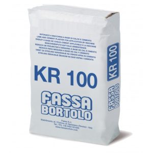 INTONACO KR 100 KG. 25 alta resistenza FASSA