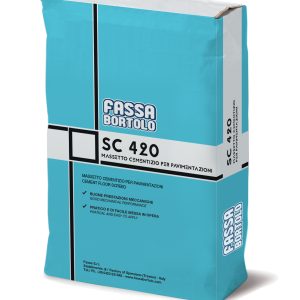 DISMESSO MASSETTO CEMENTIZIO SC 420 KG. 25 "FASSA"