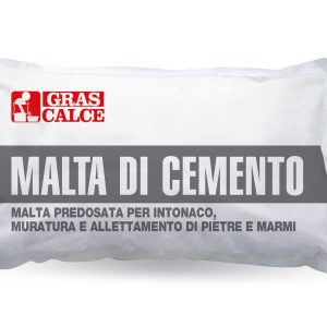 MALTA DI CEMENTO KG. 25 BISACCO "GRAS CALCE"