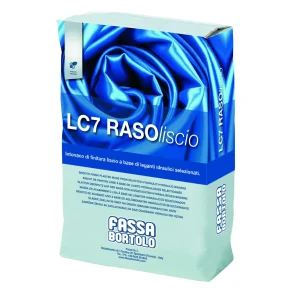 LC7 RASOLISCIO BIANCO KG. 20 rasatura liscia interno-esterno "FASSA"