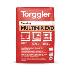 MULTIMIX EVO GRIGIO KG. 25 rasante rapido fibrato 3-30 parete/pavimento