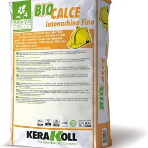BIOCALCE INTONACHINO FINO KG. 25 intonaco base calce idraulica naturale