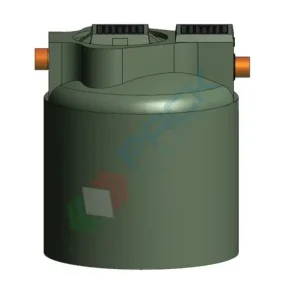 FOSSA DEPUTATORE BIOKOMPACT LT. 1600 diam. 130x160H A.E. 5 "DK005"