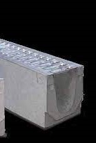 CANALE C.A. CM. 10 ML. 1 BASIC + GRIGLIA ZINCATO "GREENPIPE"*