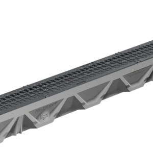 CANALE C.A. CM. 10 ML. 1 FILCOTEN LIGT C/GRIGLIA GHISA C250* H98mm