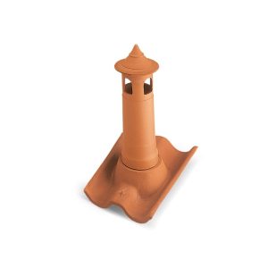 CAMINETTO COTTO COMPLETO DIAM. 12 C/BASE+TORRINO+CAPPELLO