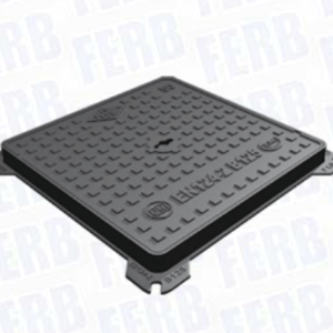 CHIUSINO GHISA B125 CM. 30X30 luce interna FERB (con alette)