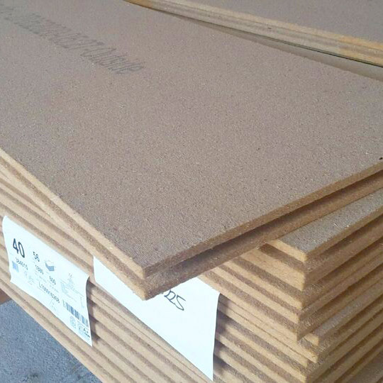 PANNELLO FIBRA LEGNO 250 KG/MC CM. 120X60X2