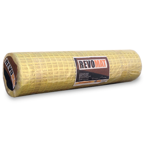 REVOMAT H. 100 rete fibra vetro 40x40 alcari resistente ml. 30 rotolo