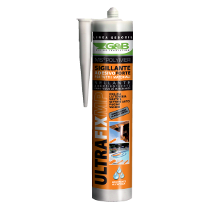 SILICONE ULTRAFIX MP TRASPARENTE ML. 290 resistente all'acqua