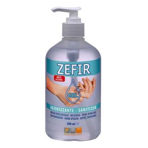IGIENIZZANTE GEL ZEFIR ML. 500 c/dosatore