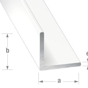PROFILO A L LACCATO MM. 25X25X3050 BIANCO