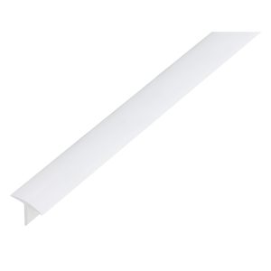PROFILO A T PORTANTE MM. 24X3700 BIANCO