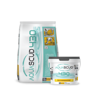 AQUASCUD 430 KG.18 A+B impermeabilizzante cement elastic -20° "VOLTECO"