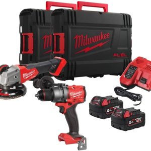 SMERIGLIATRICE BATTERIA KIT M18 FSAG125X+ CBLPD TRAPANO "MILWAUKEE"