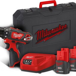 TRAPANO BATTERIA AVVITATORE M12 BDD-153C "MILWAUKEE"