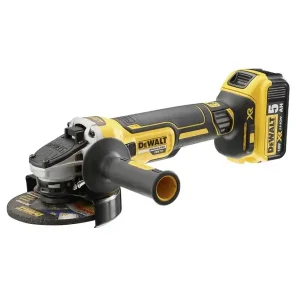 SMERIGLIATRICE BATTERIA 18V DCG405P2-QW "DEWALT"