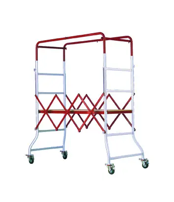 TRABATTELLO ACCIAIO 1,87X0,80 mt. H. 2,80 ALADIN + PROLUNGA "SVELT" web