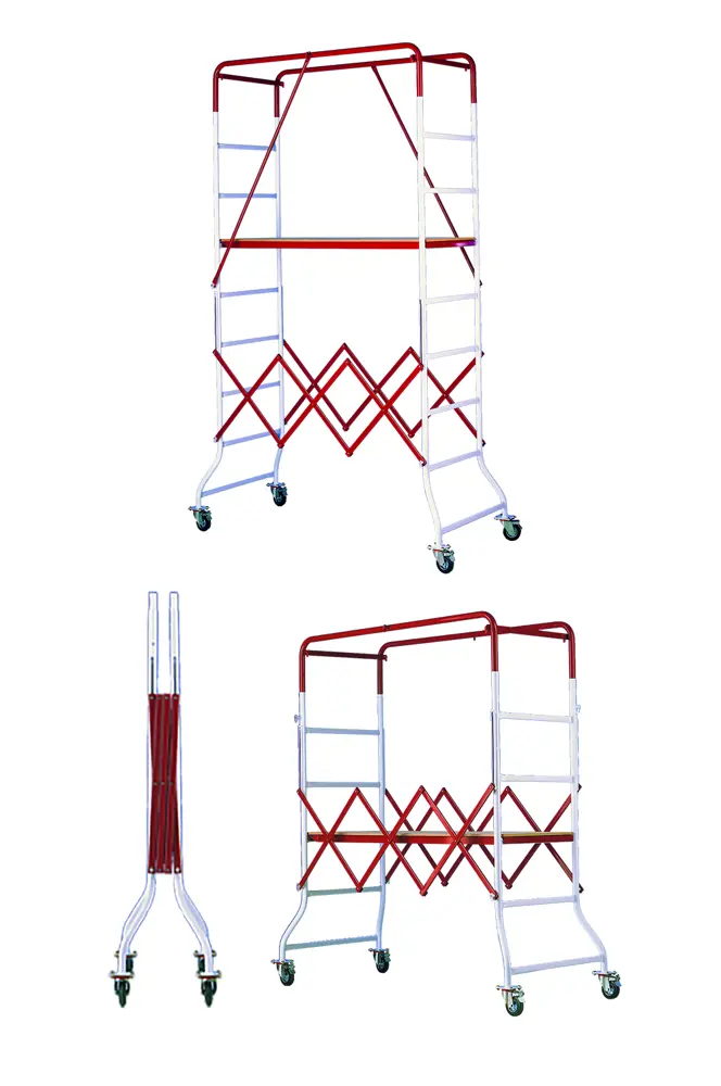 TRABATTELLO ACCIAIO 1,87X0,80 mt. H. 2,80 ALADIN + PROLUNGA "SVELT" web