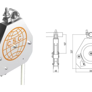 CARRUCOLA SICUREZZA KG. 50 AUTOBLOCCANTE mod. 250 "VERONI"