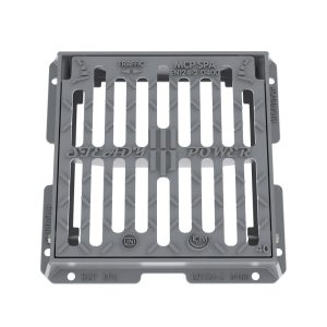 CADITOIA GHISA PIANA D400 CM. 40x40 luce interna "MCP" est. 55x55