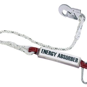 CORDINO DI POSIZIONAMENTO ML. 2.0 C/DISSIPATORE+MOSCHETTONE "AK112S"