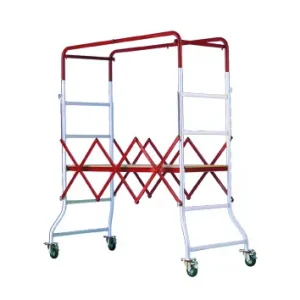 TRABATTELLO ACCIAIO 1,87X0,80 mt. H. 2,80 ALADIN + PROLUNGA "SVELT" web