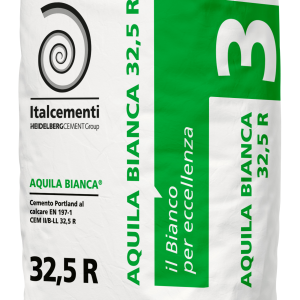 ROCCABIANCA CEM II/B-LL 42.5 R KG. 5 CEMENTO BIANCO "HEIDELBERG ITALIA"