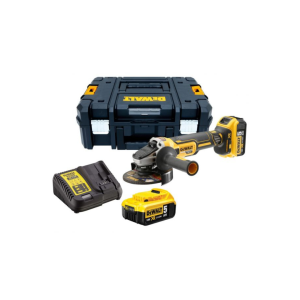 SMERIGLIATRICE BATTERIA 18V DCG405P2-QW "DEWALT"