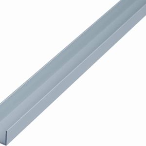 PROFILO ALLUMINIO U MM. 25X25 DA ML. 2