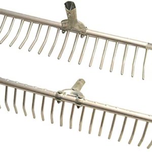 RASTRELLO FERRO ORO 18 DENTI