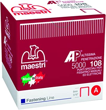 PUNTI P/FISSATRICI 108 PZ. 5000