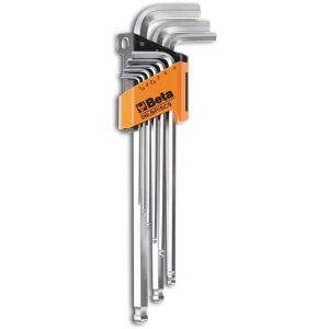 SERIE CHIAVI BRUGOLA ESAGONALI LONG PZ. 9 "MILWAUKEE"