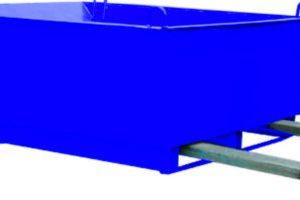 CONTENITORE ZIN. CASSONE P/GRASSELLO CM. 130X100X80 -7-23-24-13-14