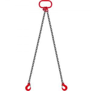 CATENA P/GRU DUE BRACCIA diam. 8XML. 3.00 c/accorciatori