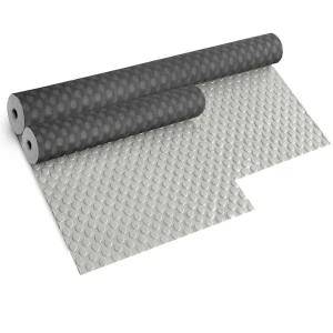 LASTRA TAPPETTO GOMMA BOLLO GRIGIO MM. 3 CM. 120 ML. 10.00