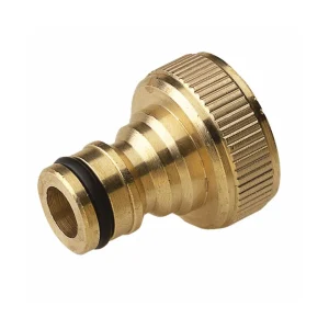 RACCORDO ACQUA OTTONE PRESA MASCHIO P/RUBINETTO 1"