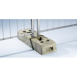 PIEDE IN CEMENTO P/BARRIERA ZINC.