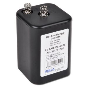 BATTERIA P/LANTERNA LAMPEGGIANTE 6V 7 AH