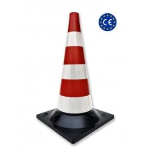 CONO SEGNALETICO CM. 50 GOMMA RINFRANGENTE