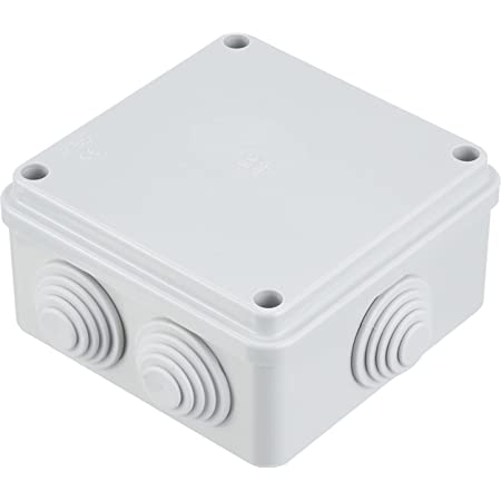 SCATOLA ELETTRICA IP56 CM. 10X10X5 per esterno 2 posti