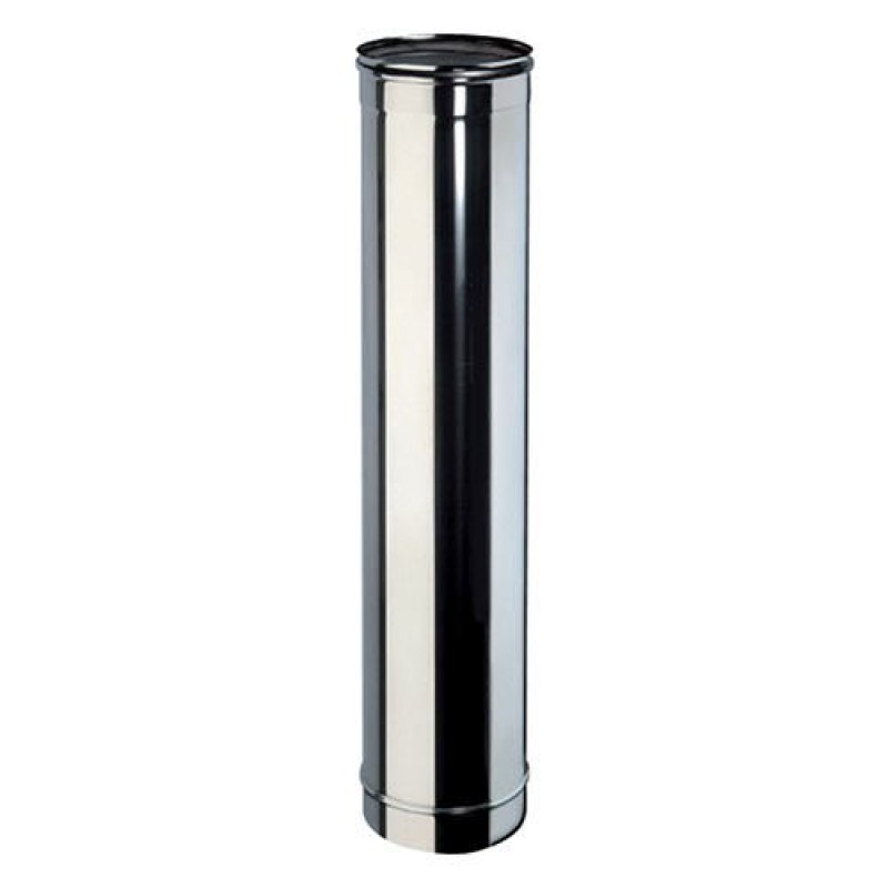 TUBO ACCIAIO MONOPARETE DIAM. 100 ML. 1.00