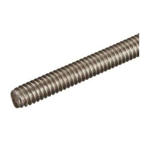 BARRA INOX FILETTATE AISI 304 ML. 1 DIAM. 6