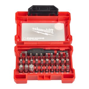 SERIE INSERTI TORX + CROCE P/AVVITATORI PZ. 32 "MILWAUKEE"