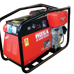 NOLEGGIO GRUPPO ELETT. "MOSA" GE 6500DS/GS mat. 25685070080 per giorno